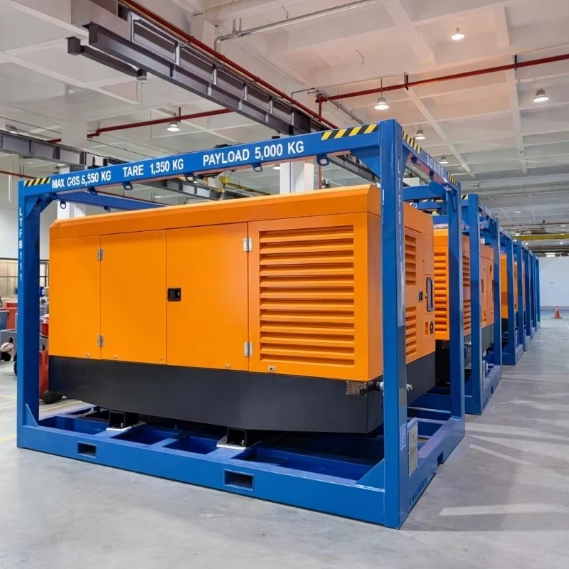 Export High Quality Skid Mounted Portable Diesel Air Compressor