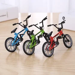 Modelo de bicicleta de aleación para niños, juguete de carreras de bicicleta de montaña de juguete de Metal fundido a presión, escala 1:10