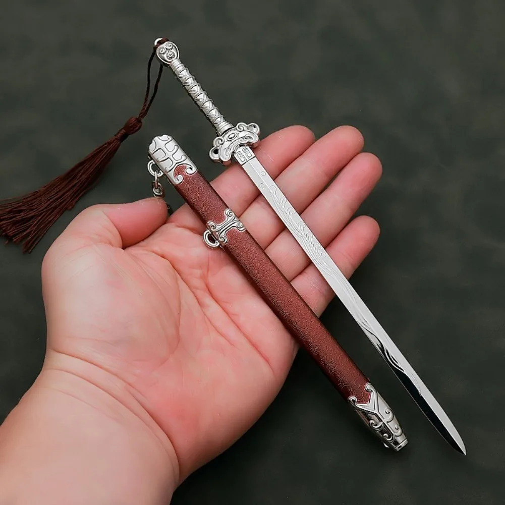 In Stock Rain Splitting Sword Peripherals Metal Model Japanese Samurai Sword Desktop Decoration Birthday Gift Toy Can Wholesaled
