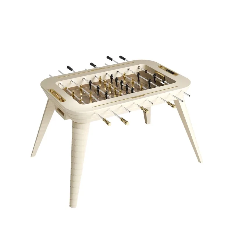 Table football table Leisure and entertainment Solid wood eight-pole double football table