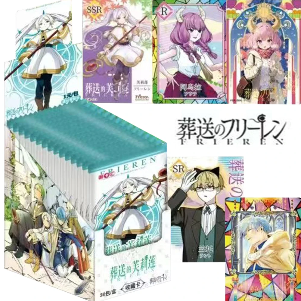 

Wholesale Frieren: Beyond Journey's End Collection Cards Japanese Anime Popular Character Fern Goddess Cards Children Toys Gifts