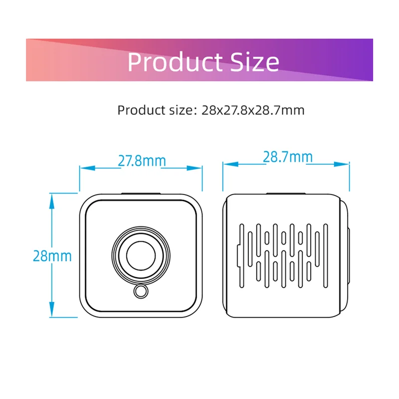 كاميرا مراقبة IP 02 ، بطارية مدمجة ، واي فاي ، 30 واط