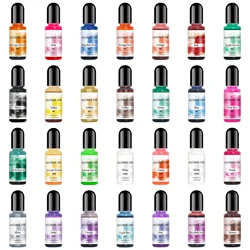 10ml Crystal Drip Glue Diffusion 3D Halo Dyeing Essence DIY Rendering Alcohol Ink Paint Epoxy Resin Decorative Jewelry