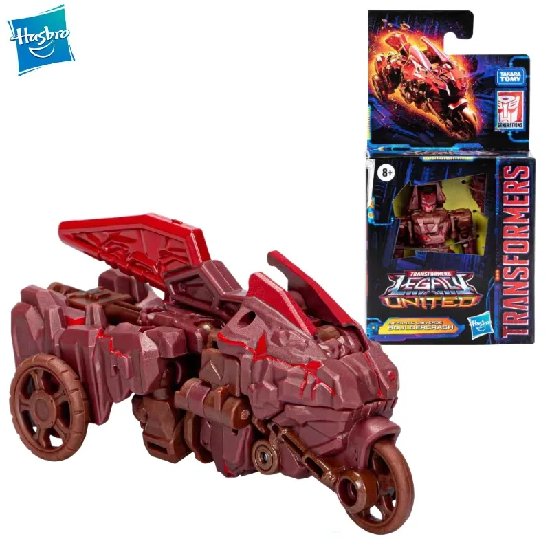Nowe Oryginalne Hasbro Transformers Classic Toys Legacy United Core Class Bouldercrash Figurka Akcji Robot Zabawka Prezent Hobby