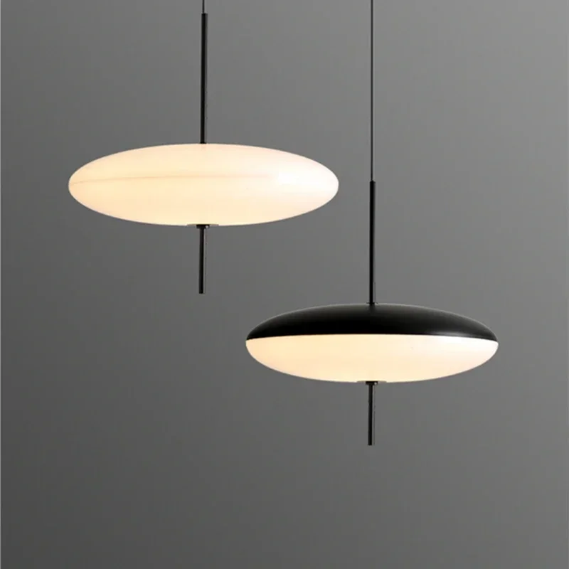 Imagem -05 - Led Acrílico Pendant Light Itália Designer Modelo 2065 Pendurado Ufo Lâmpada Villa Sala de Jantar Suspensão de Cozinha Luminária Industrial