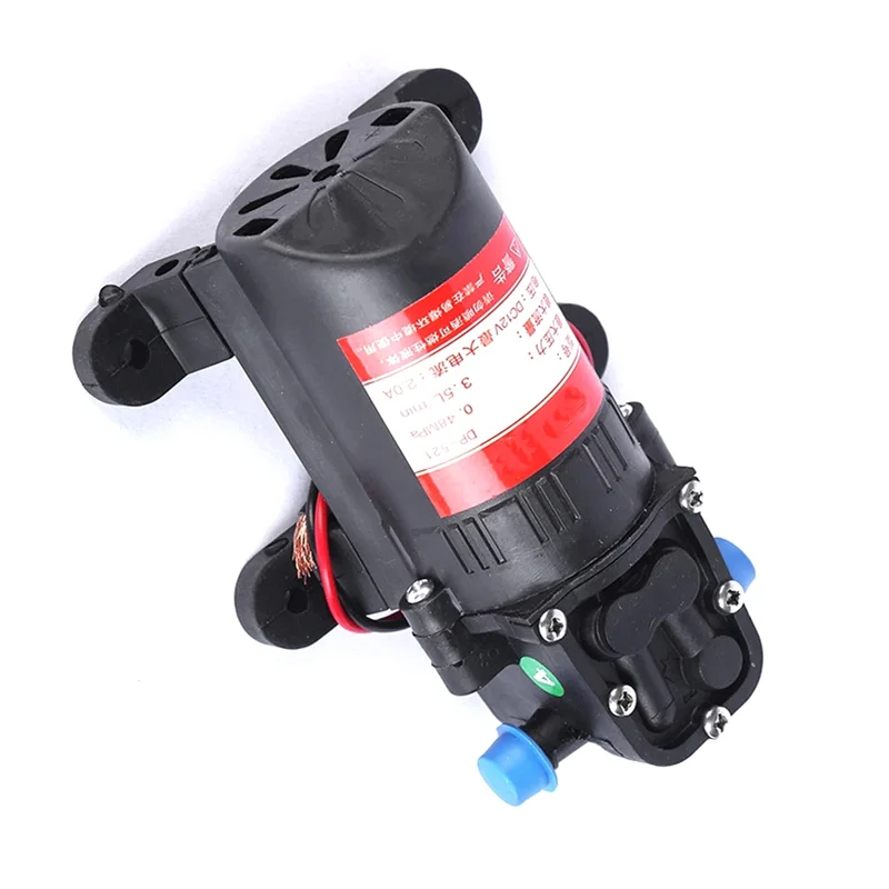 

DP-521 Electric Agricultural Water Pump 12V 70PSI 3.5L/Min Durable Micro High Pressure Diaphragm Spray Car Water Pump