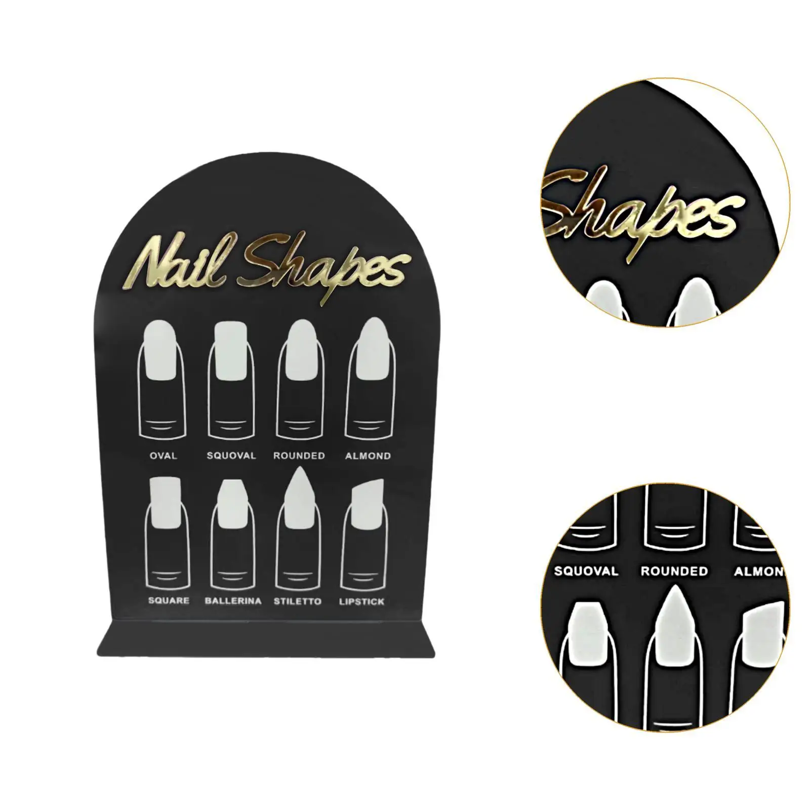 Soporte de exhibición de arte de uñas, tablero de Color de salón profesional