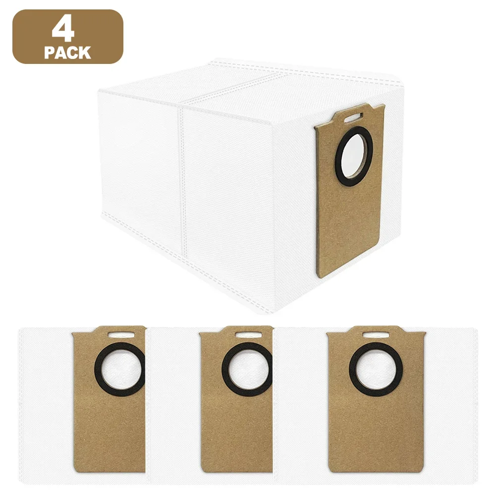 أكياس غبار المكنسة الكهربائية البديلة لـ Lubluelu L15 Max جهاز آلي لتنظيف الأتربة 4 10 قطع مع فلتر ناعم #4