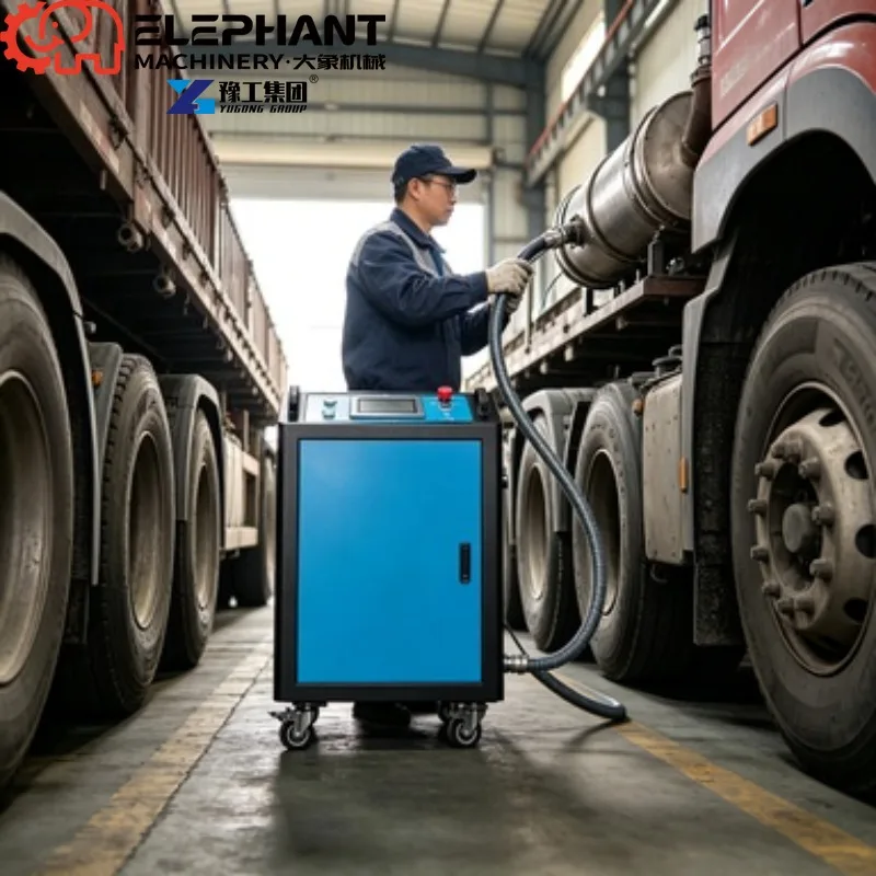 Mobile DPF Catalytic Converter Cleaning Machine, Efficient Exhaust Filter Recycling Equipment For Auto Repair Workshops