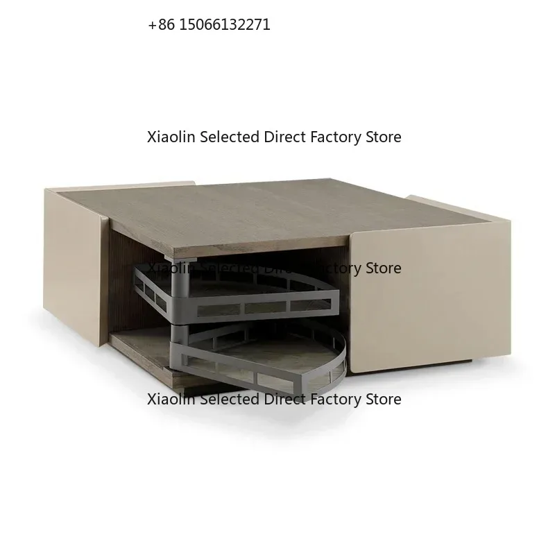 

New Arrival Italian Minimalist Stone Plate Modern Simple Coffee Table Living Room Coffee Table