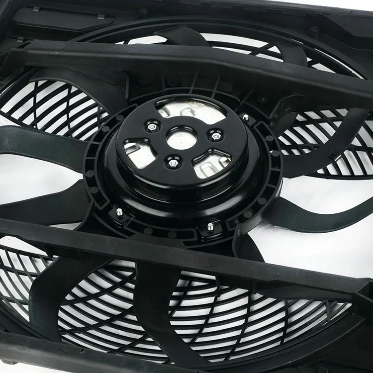 A C Cooling Fan 64546921395 64546921946 400W Brushless 3 pins Radiator Fan Motor for E39 Engine Cooling Radiator Fan