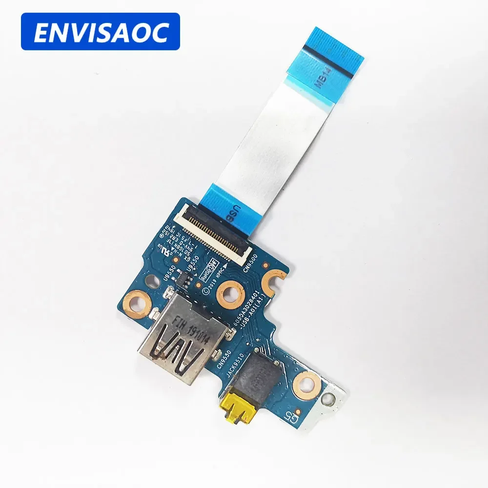 For HP ProBook 640 645 650 655 G4 G5 Laptop IO USB Audio Headphone Jack Board 6050A3028401-USB-A01 L58697-001