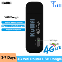 KuWFi USB Dongle WIFI USB Mobile Portable Wireless 150Mbps LTE Router Network Modem 4G Wifi SIM Card Slot Car Hotspot For PC