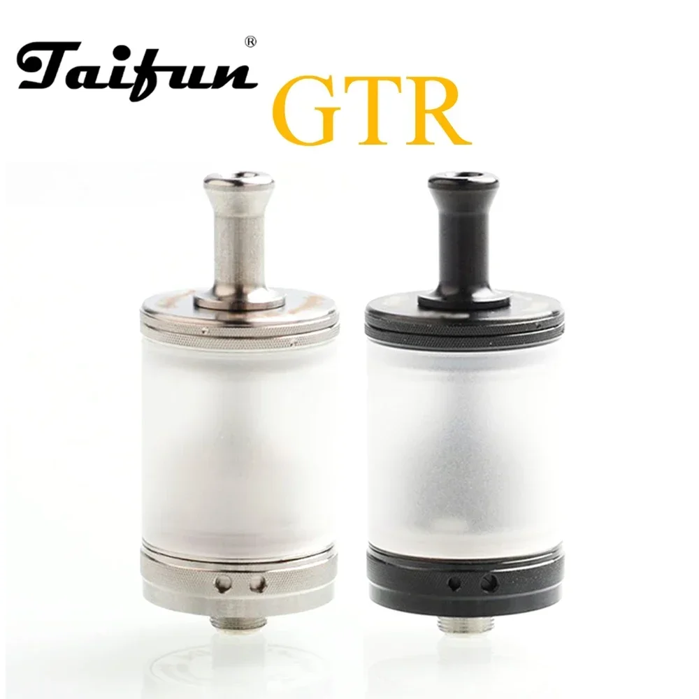 Taifun GTR RTA 316SS 4ml Atomizer 23mm Single Coil Adjustable Airflow Rebuildable Tank