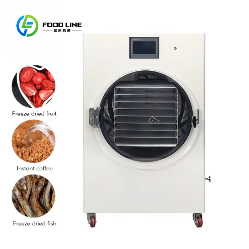 Customized Industrial Food Freeze Dryer 40-42kg/Batch Lyophilizer Machine 3 Square Meter Sublimation Dryer for Meat and Fruit