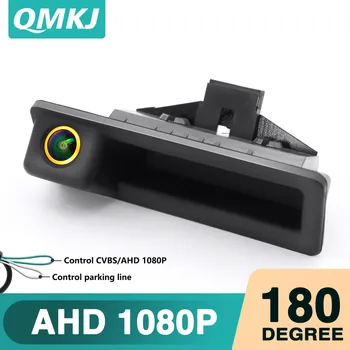 QMKJ oto AHD araba dikiz kamera ters park HD CCD BMW X5 X1 X6 E39 E53 için E82 E88 E84 E90 E91 E92 E93 E60 E61 E70 E71