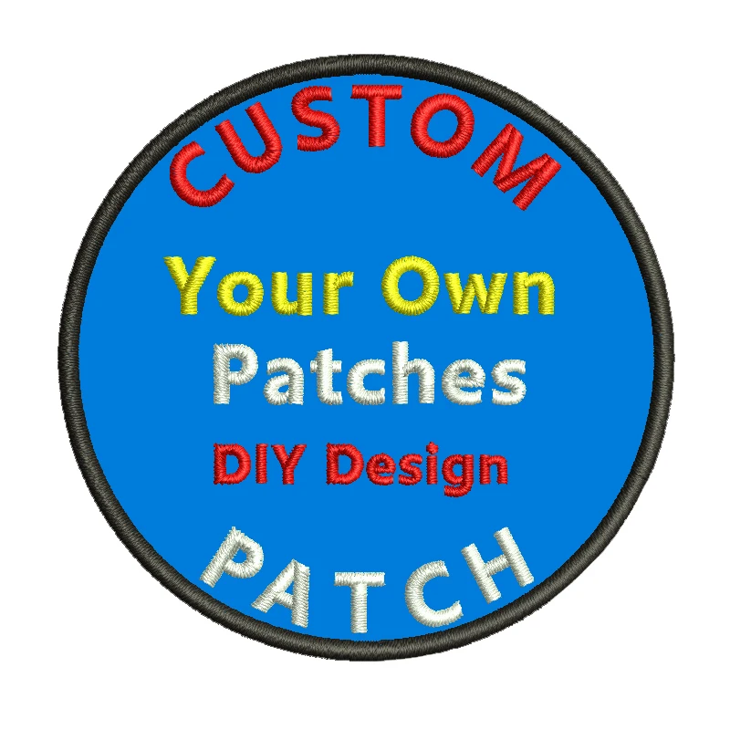 Custom Embroidery Patch Iron On Patch Clothing Thermoadhesive Patches Design For Person Company Logo Patch Design Your Own Patch