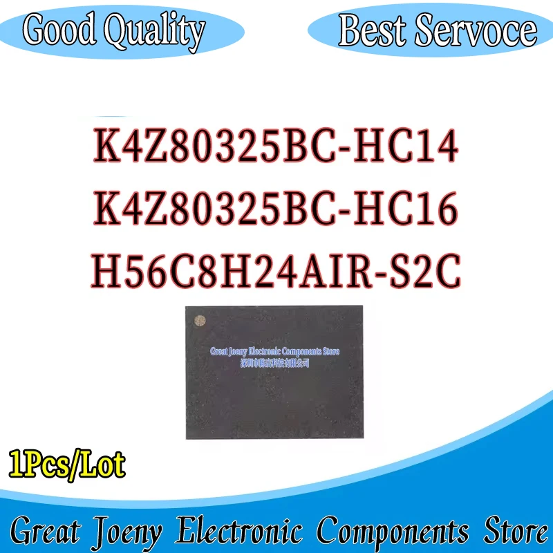 (1piece) K4Z80325BC-HC14 K4Z80325BC-HC16 H56C8H24AIR-S2C K4Z80325BC HC14 K4Z80325BC HC16 H56C8H24AIR S2C BGA Best Price PC shell