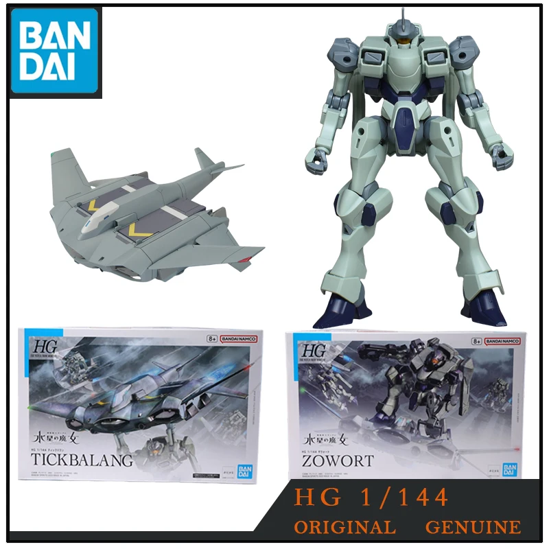 

Bandai Original HG THE WITCH FROM MERCURY Gundam ZOWORT/TICKBALANG Anime Action Figures Toys for Boys Kids Gift Model Ornaments