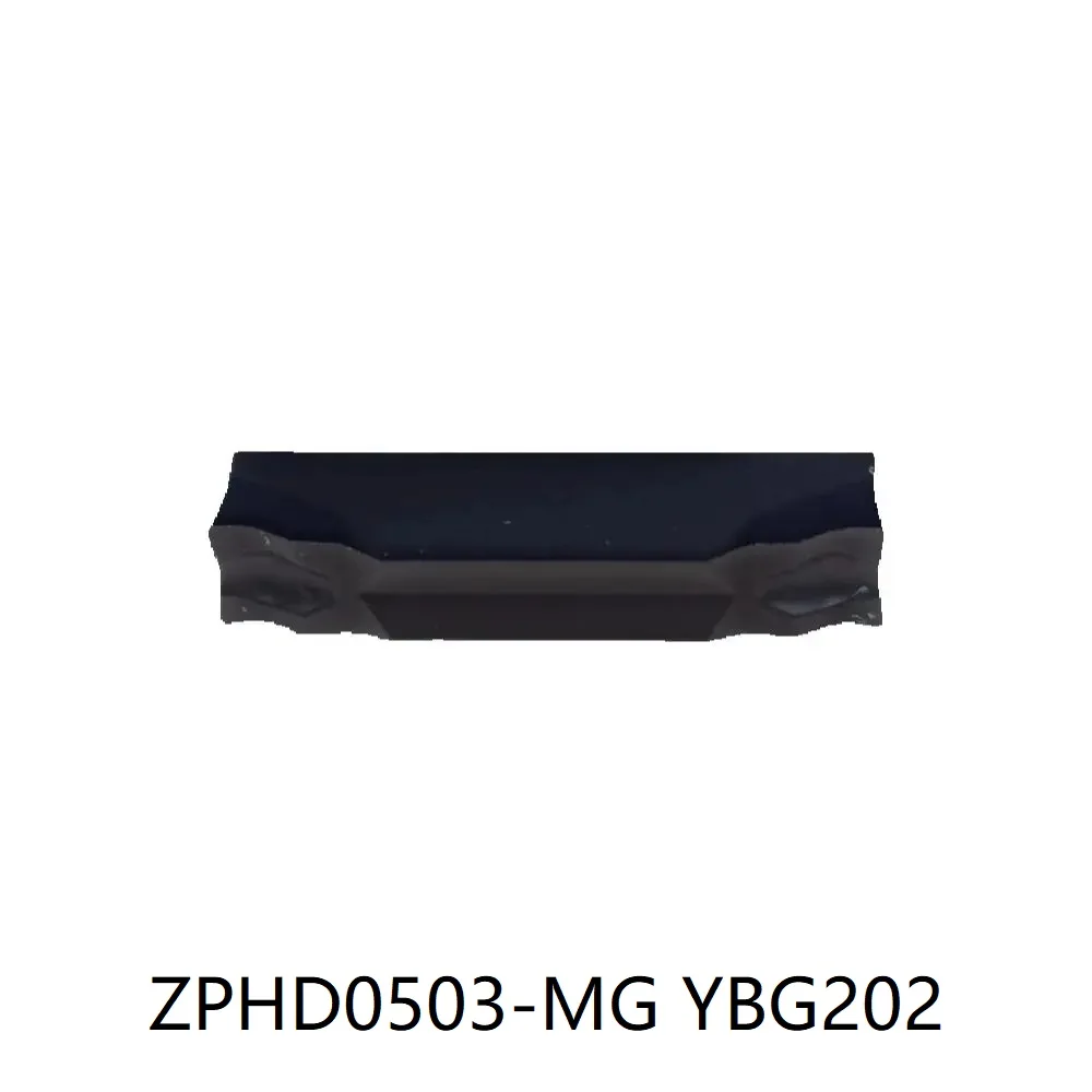 

ZCC ZPHD0503-MG YBG202 YBG302 Токарные инструменты Отрезные вставки для обработки стали и нержавеющей стали 10 шт./кор. ZPHD 0503 MG