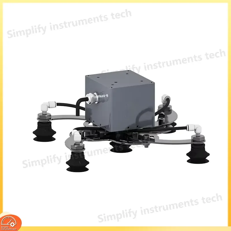 Heavy Duty Manual Vacuum Suction Cup Lifter Glass Window Stone Marble Tile Handling Tool Industrial Robot End Effector
