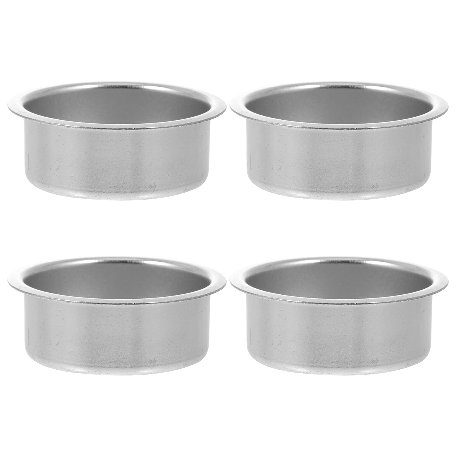 

4 Pcs Metal Cup Holders for Parties Candles Halloween Decorations Car House Candlestick