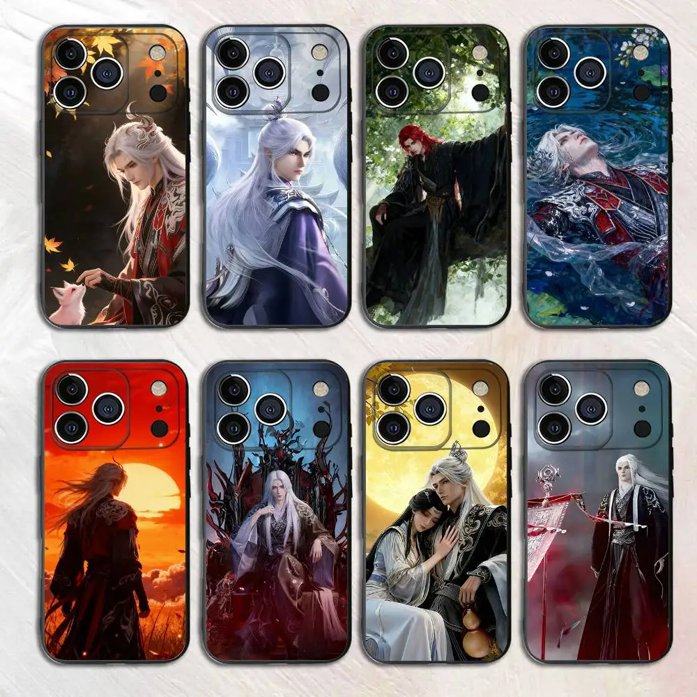 

Anime Figuer Wang Lin Silicone Phone Case For iPhone 17,16,15,14,13,12 X XS Plus Pro Max Shockproof Soft Cover