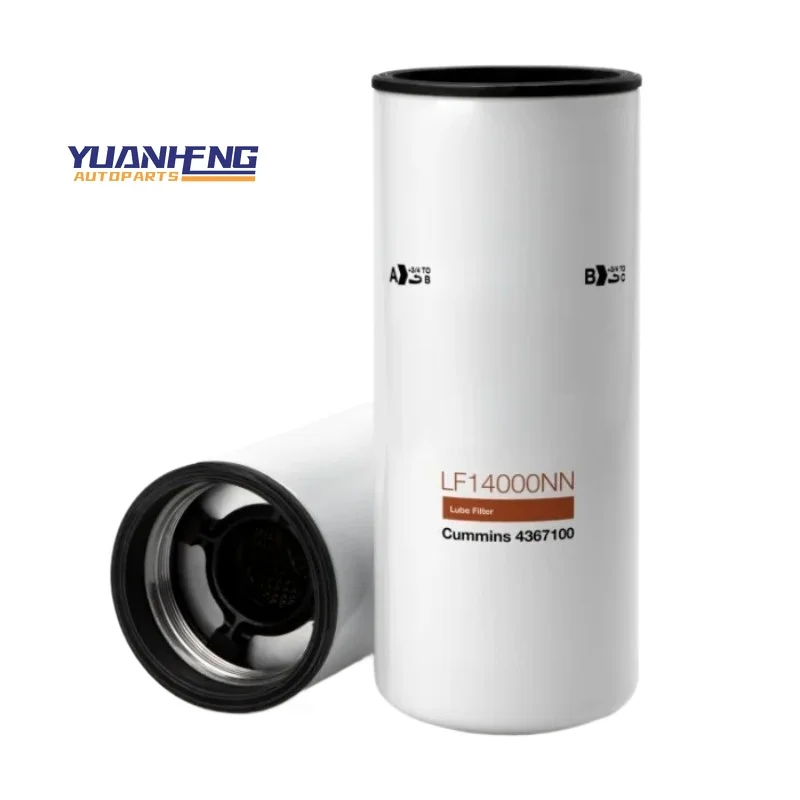 

LF14000 Детали двигателя грузовика для тяжелых условий эксплуатации Комплект масляного топливного фильтра Смазочный вращающийся масляный фильтр для строительной техники