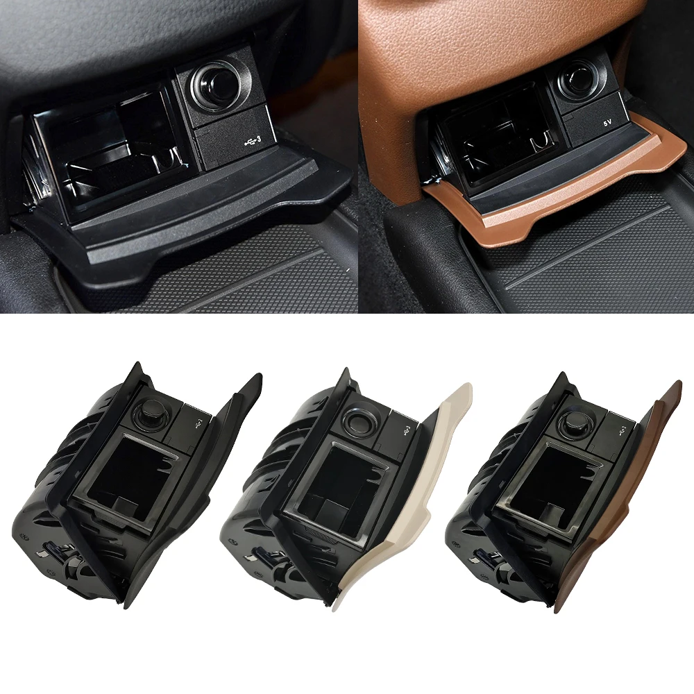 

Для Mercedes W213 салон автомобиля задняя пепельница коробка прикуривателя аксессуар для Benz E Class E260 E300 E350 E400 2016-2019