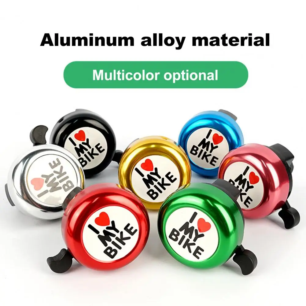 8 Colors Cute Bicycle Bell Handlebar Bell Loud Sound Bike Bells Alarm Warning Electric Scooter Bell Bike Accessories E-Bike Bell