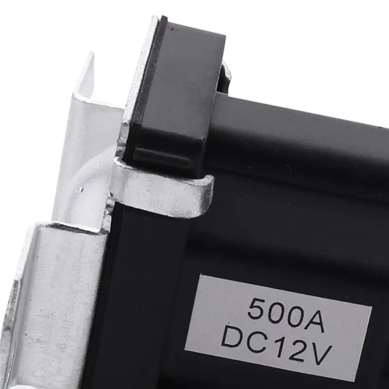 2Pcs 4 Terminal 12V 500A Car Start Relay Dual Battery Isolator Automobile Start Solenoid Relay Car On/Off Power-TCES