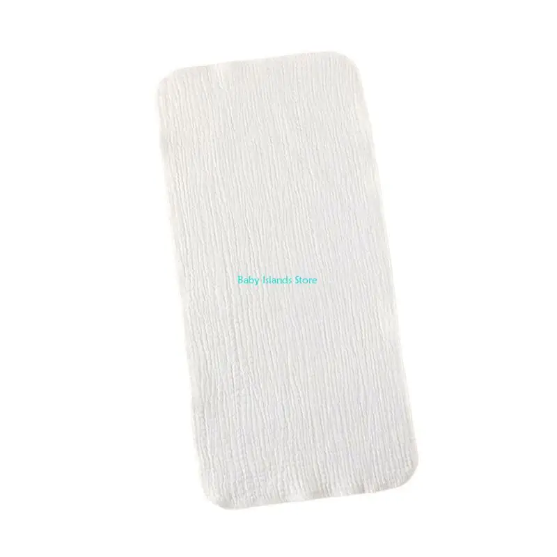 

K92D Children's Handkerchief Soft Cotton White Kindergarten Towel Baby Hand Towel