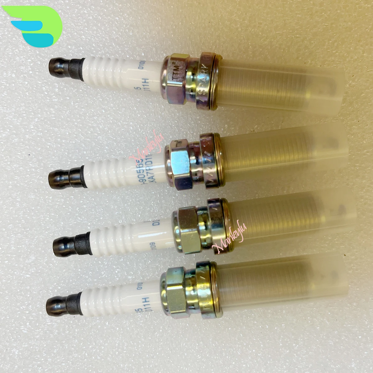 4pcs Dual Iridium Spark Plug For Honda 1.5L 2015 2016 2017 2018 122905R0003 12290-5R0-003 122906C1A01 DILZKAR7C11S 90137