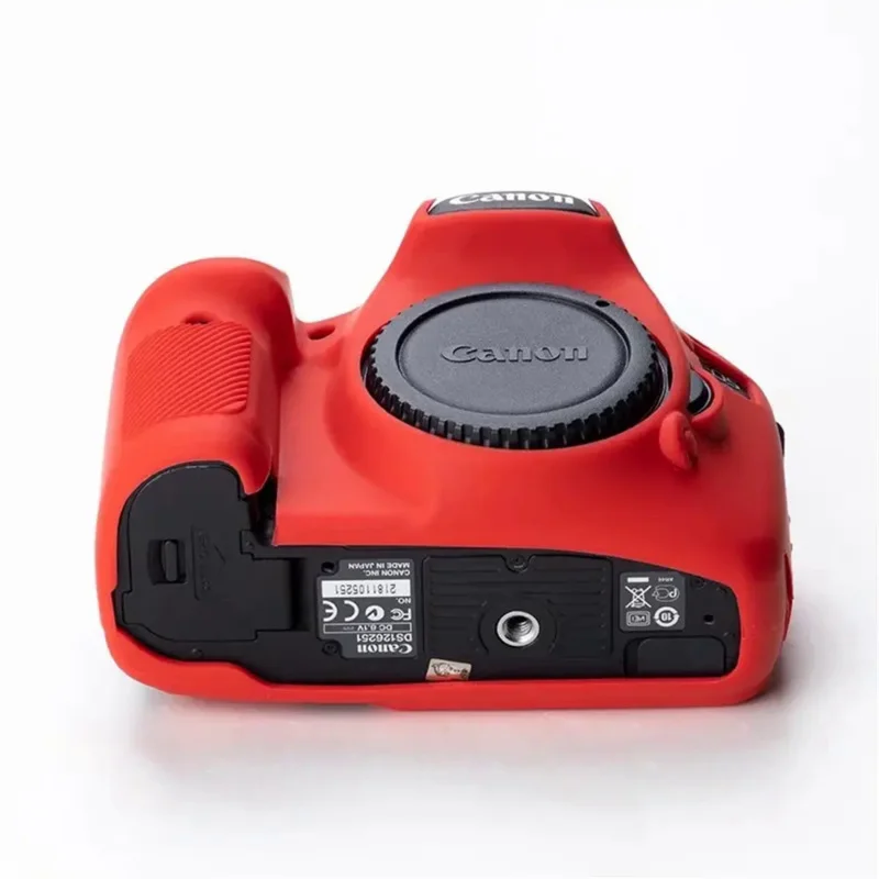 For Canon EOS 5D Mark II III IV 5D2 5D3 5D4 6D Mark II 6D2 7D Mark II 7D2 77D 600 700D Soft Silicone Armor Camera Bag Case Cover