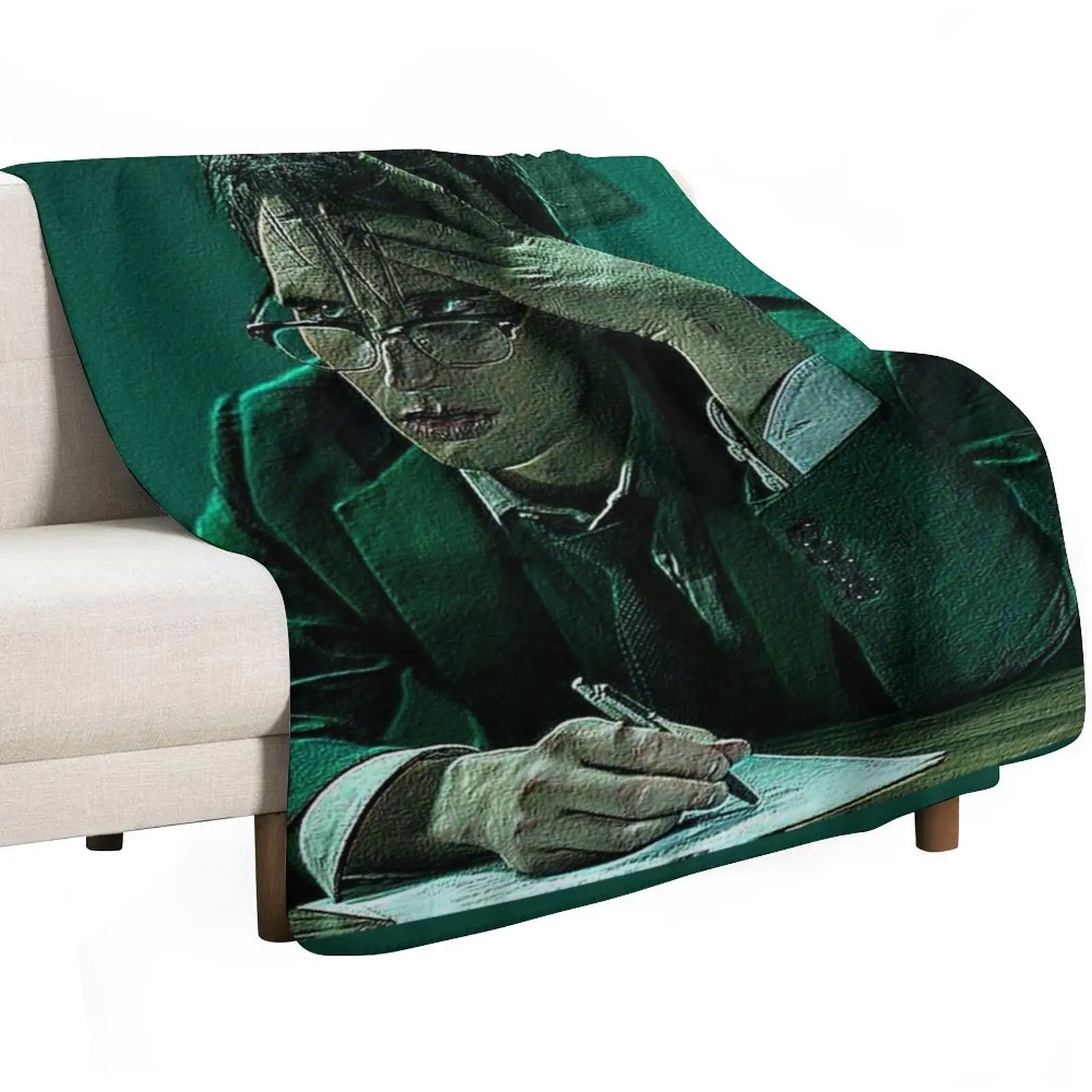 

Ed Nygma Throw Blanket Bed covers Soft Cute Plaid Blankets