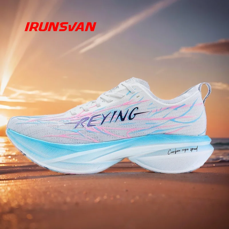 

IRUNSVAN Reying REYING Running Shoes Ultra Lightweight Marathon Professional Training Men's 24097