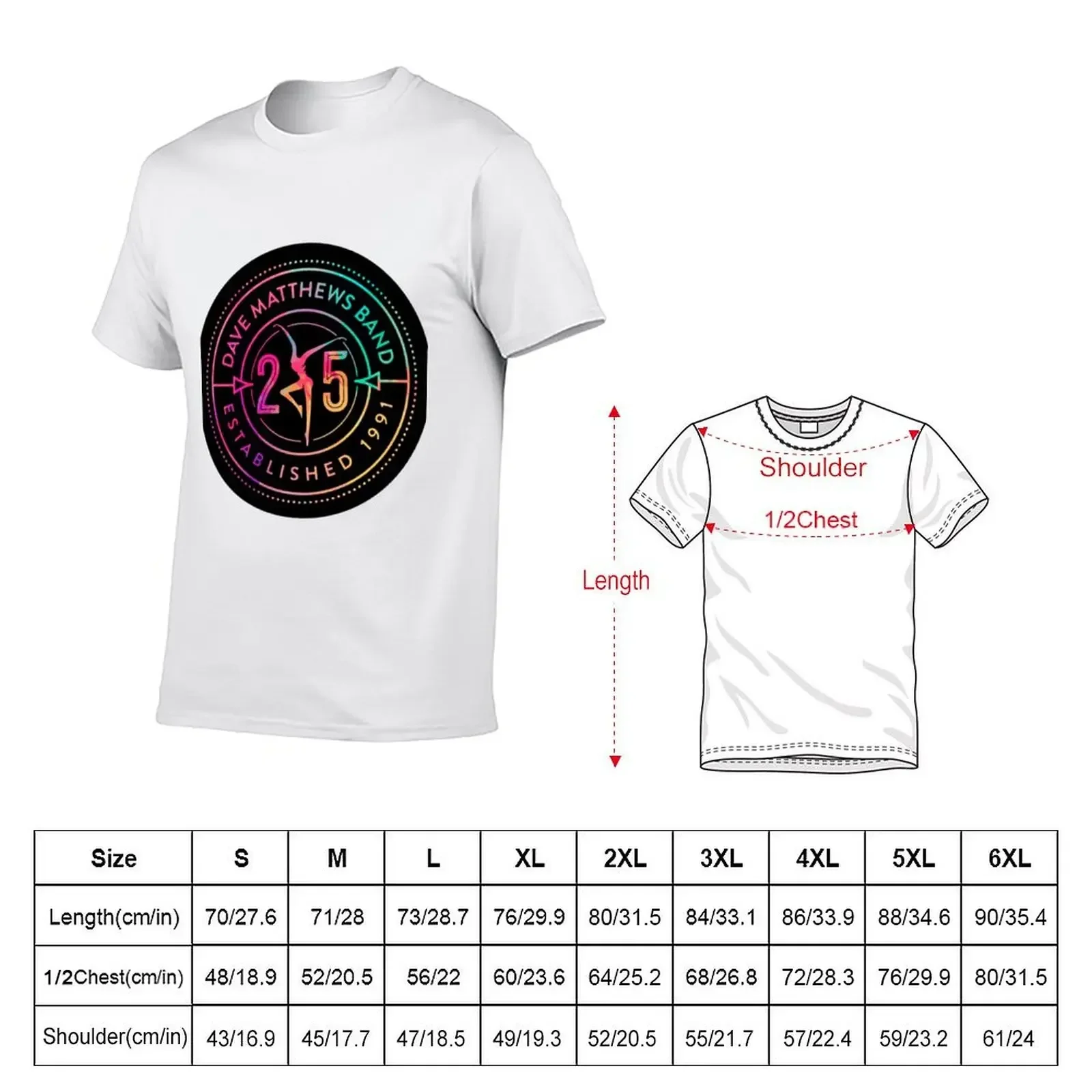 Dave Matthews T-Shirt hippie clothes for a boy anime t shirts basketball graphic tees mens plain t shirts