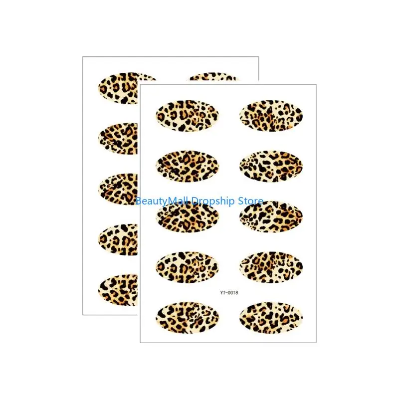 40JD Selfs Adhesive Eye Makeup Stickers 10 Fashionables Option For Instants Glams Without Brushes Or Blending