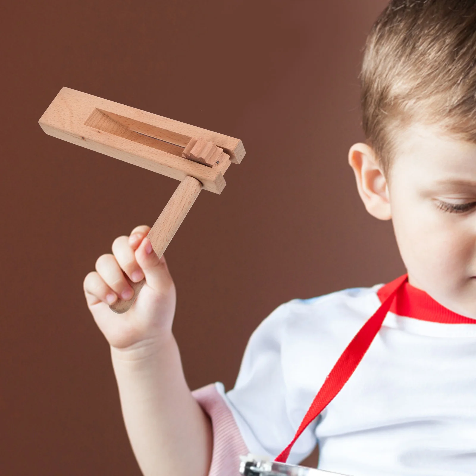 

2Pcs Wooden Noise Maker Colorful Double Layer Soundboards for Interactive Parenting Activities Wooden Soundboards