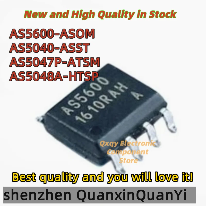 

1 шт. новый AS5600-ASOM AS5600 AS5040-ASST AS5040 AS5047P-ATSM AS5047P AS5048A-HTSP AS5048A