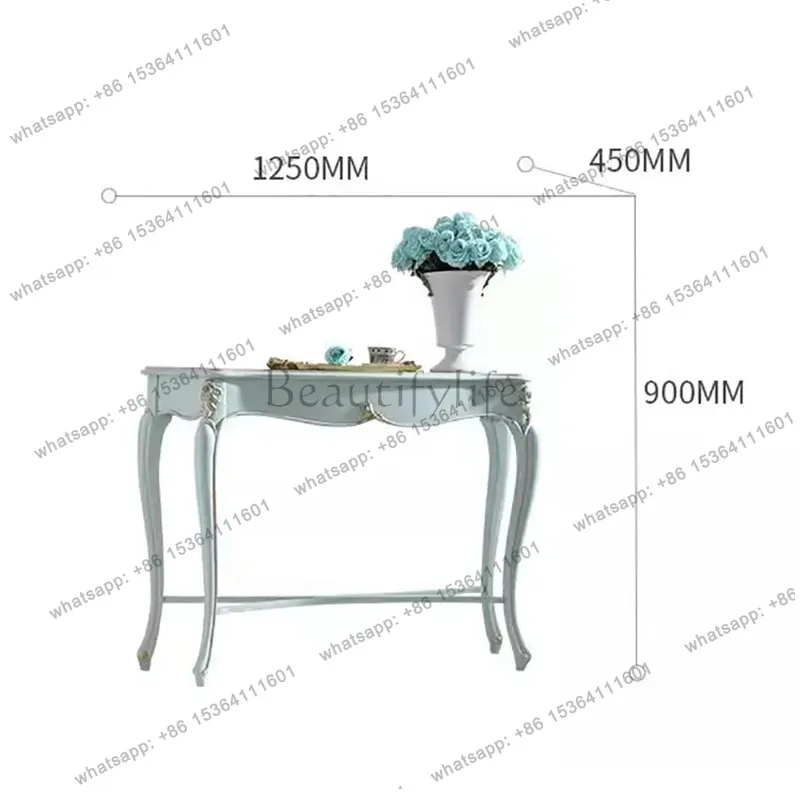 YJ Design Unique Console Table Modern Trendy Premium Minimalist Console Table Aesthetic Entrance Hall Woonkamer Tafel Furniture