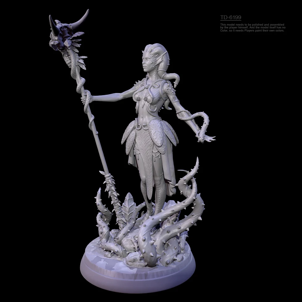 38mm 50mm 75mm Resin model kits figure beauty colorless and self-assembled （3D Printing ） TD-6199/3D