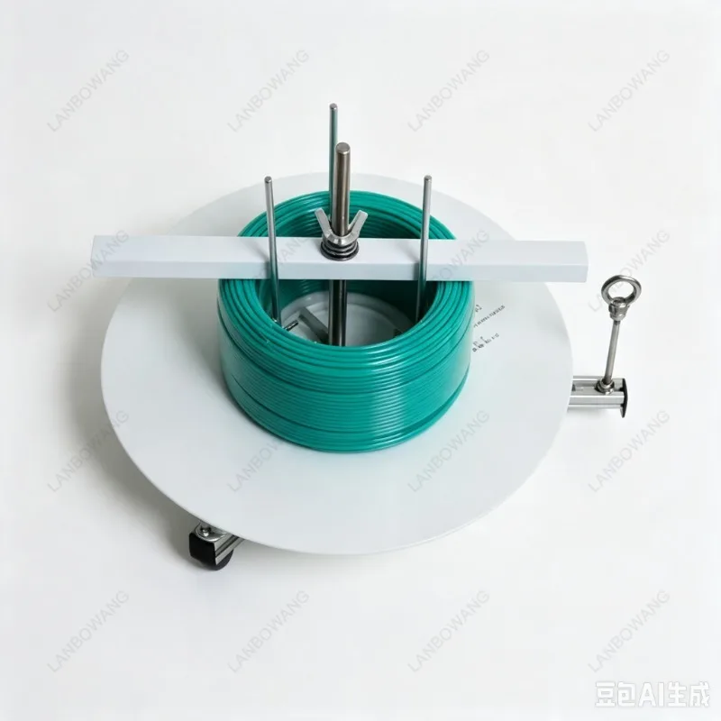 Electrician Cable Pay Off Rack Wire Stripping Cutting Machine Power Network Cable Unwinding Tool No Cable Included