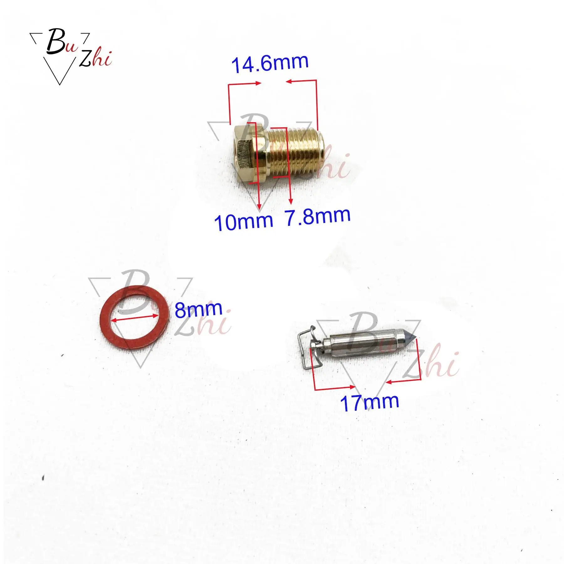 Boat 6F5-14390-20  6F5-14390-21 6F5-14390-12 Needle Valve Seat Assy  for Yamaha Outboard E40G E40J 40HP K40 40J 2 Stroke