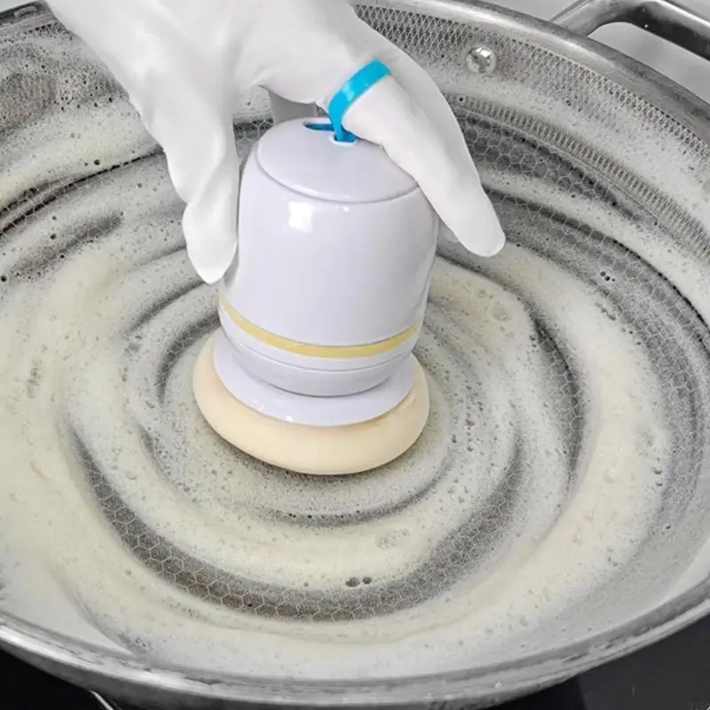 918D小さな充電式食器洗い機ポータブル電気クリーニングボールABSテクスチャ