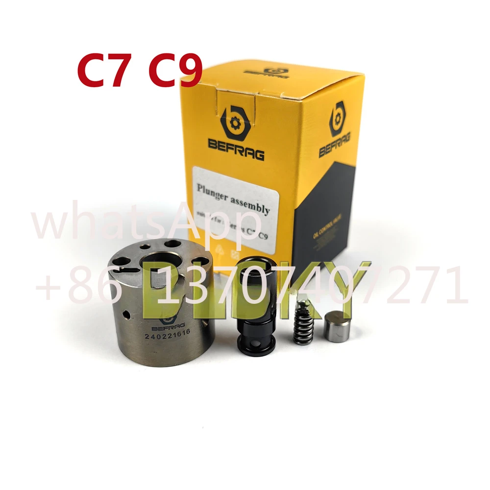 3pcs Befrag Oil Spool Valve C7/C9,plunger assembly for CAT C7 C9 for Cat 324D 325D 329D 330D 336D 387-9427 287-9430 254-4339