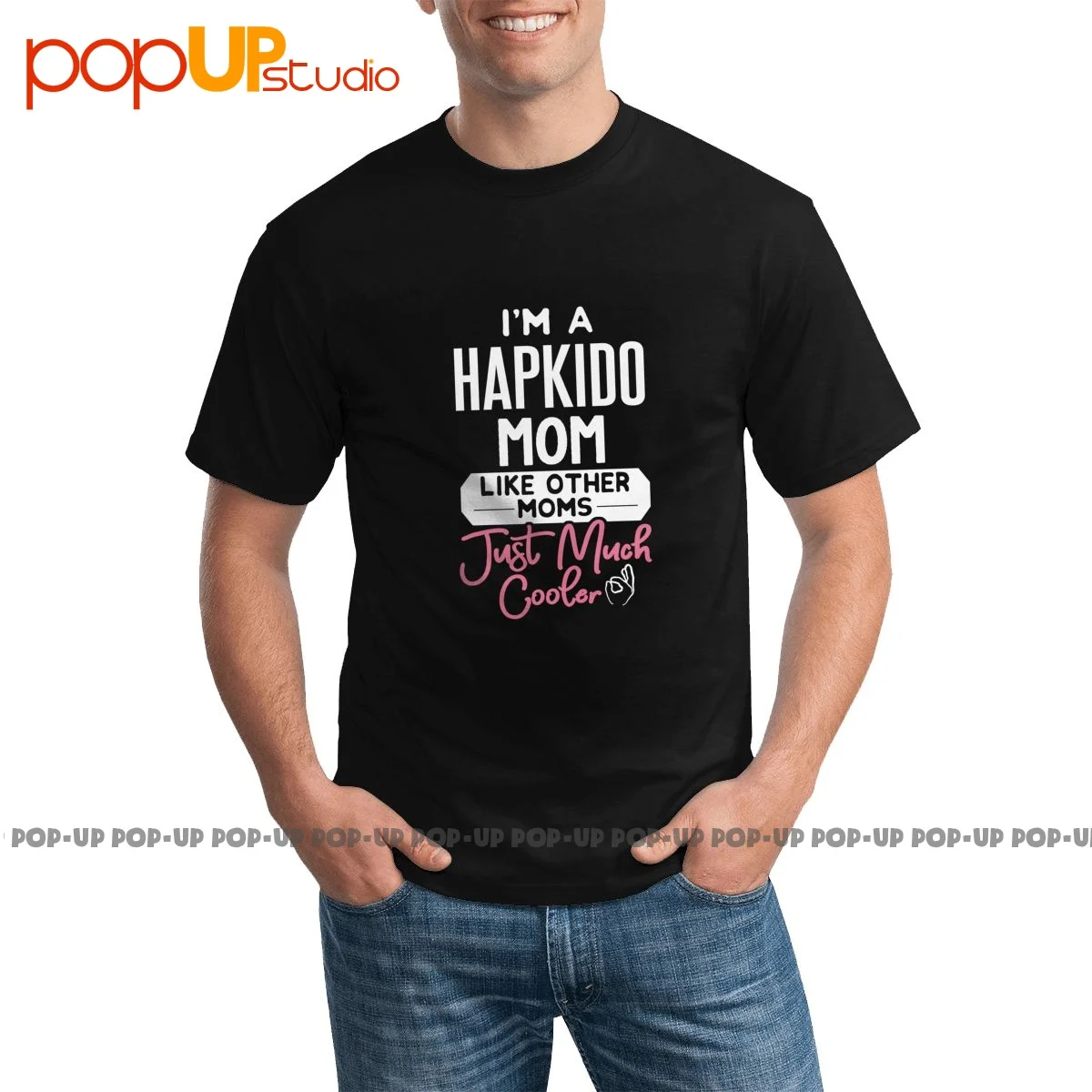 Top I'M A Hapkido Mom Like Other Mom Just Much Cooler T-shirt Unique Premium Best Seller Tee Shirt