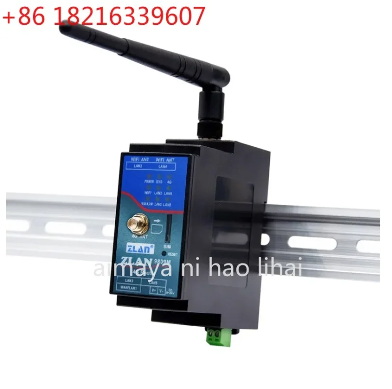 YAO 9809M Industrial 4G LTE Modem WIFI Router Din-Rail