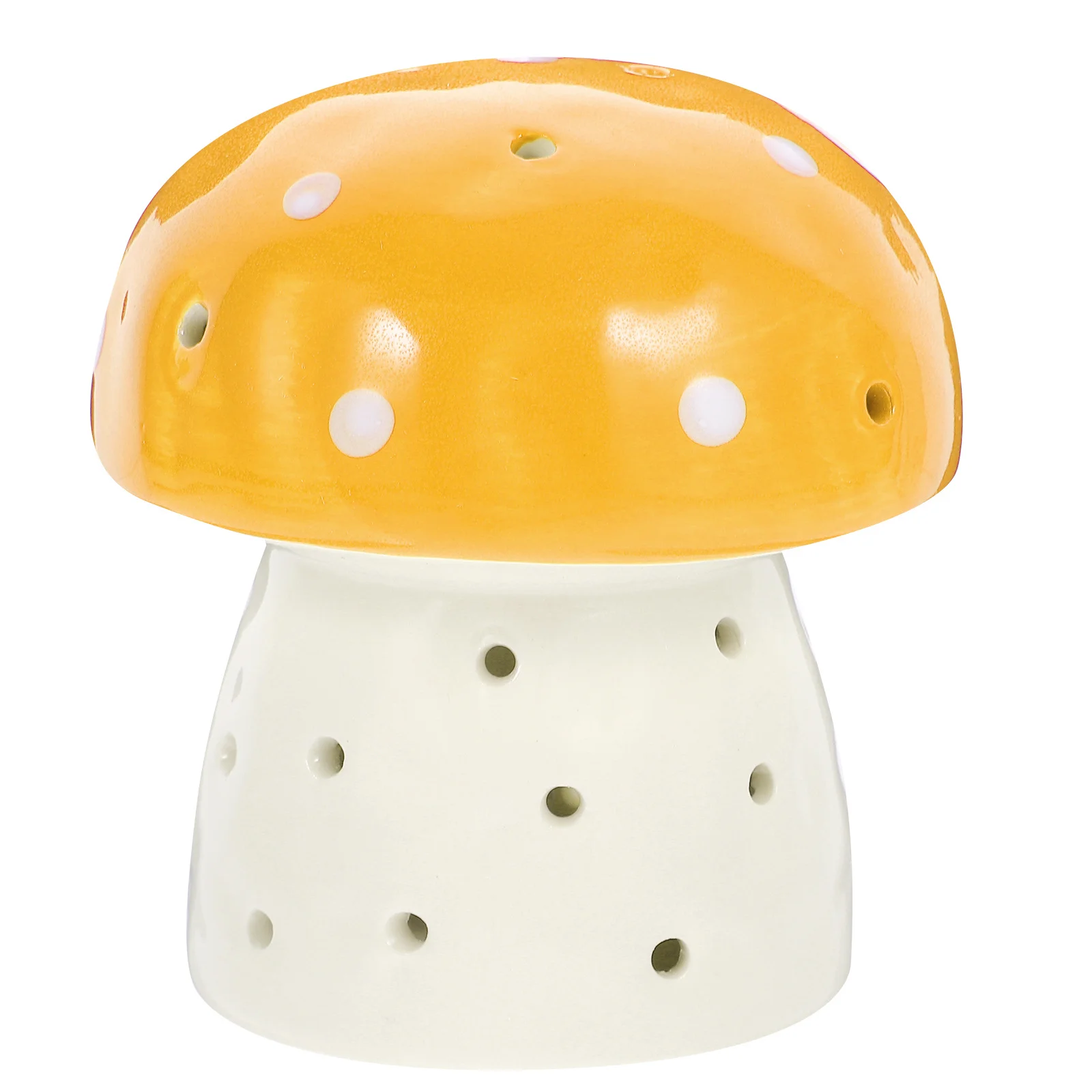 ضوء ليلي صغير على شكل فطر سيراميك قابل لإعادة الشحن بجانب السرير لغرفة مصباح طاولة دافئ ديكور الحضانة مصباح سطح المكتب