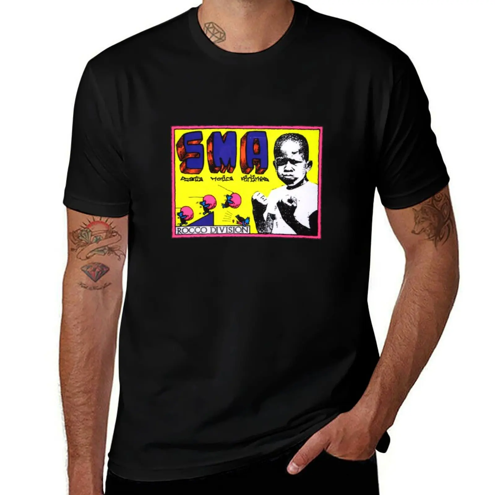 Rocco Division, Santa Monica Airlines T-Shirt Long Lasting Casual T-Shirt